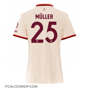 Bayern Munich Thomas Muller #25 Terza Maglia Femmina 2024-25 Manica Corta